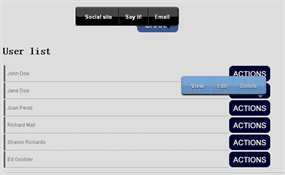 jQuery触屏弹出对话框